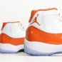 Air  11 &acirc;��florida Gators&acirc;�� White Orange Sneakers
