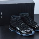 Air  11 Retro Cap and Gown Black