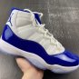 Air  11 Retro High Wmns &acirc;��barons&acirc;�� Blue Sneakers