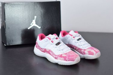 Air  11 Retro Low Pink Snakeskin