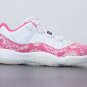 Air  11 Retro Low Pink Snakeskin