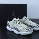 Air  11 Retro Low Snake Light Bone