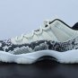 Air  11 Retro Low Snake Light Bone
