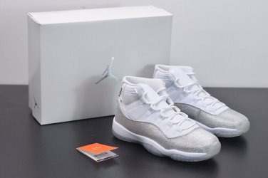 Air  11 Retro White Metallic Sier