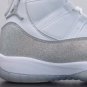Air  11 Retro White Metallic Sier