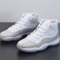 Air  11 Retro White Metallic Sier