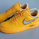 Air Force 1 Low OFF-WHITE University Gold Metallic Sier(2)