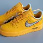 Air Force 1 Low OFF-WHITE University Gold Metallic Sier(2)