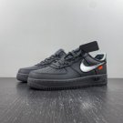 Off white X Air Force 1 Low Ghost Greymetallic Sier