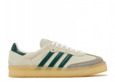 Ronnie Fieg x Clarks x 8th Street Samba Chalk White