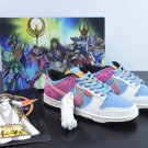 Saint Seiya x  Dunk Low Custom Purple Blue White