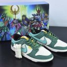 Saint Seiya x  Dunk Low Custom White Green