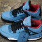 Travis Scott Air  4 Cactus Jack University Blue