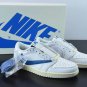 Travis Scott x Fragment x  Air  1 Low Cream White Blue CQ3277-100