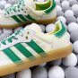 Wales Bonner x Samba Cream White Bold Green