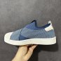(35.5-45 and a half) SUPERSTAR SLIP ON W S Shell Head Cross Cross Strap White Moun