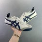 95Onitsuka Tiger MEXICO 66 Splice Strap Flat Heel Fabric Low cut Casual City Commuter R_1733