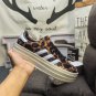 100 genuine half size  Originals Gazelle INdoor BW6601 clover casual anti slip and w