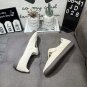 100 genuine half size SAMBA JANE sports and casual white shoes JD028