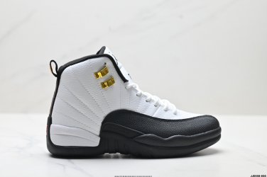 120 real label  Air  12  Anti Slip High Top AJ12 Retro Basketball ShoeIte_4512