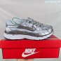 150The  P-6000 silver gray running shoes combine retro and futuristic styles, with