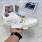 160Louis Vuitton - White and Blue Guangdong origin high cost performance, made of leath