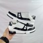 180 empty glueLV white graffiti sports shoes belong to the Spring Capsule series, design