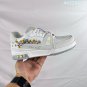 180 empty glueLV white graffiti sports shoes belong to the Spring Capsule series, design