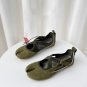 180SGIRL TWTW genuine retro cross toe ballet shoes for women 2026 new flat bottomed Mary J