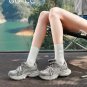 200GGCC trendy retro made old thick soled dad shoes for women 2026 summer new height incre