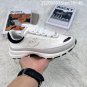 220Company level CHANEL 25A calf leather round toe lace up low cut casual shoes for da