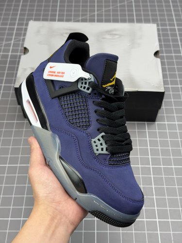 260 pure original [TNT] top layer leatherAir  4 Retro OG Imperial Purple Remaste