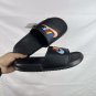 Collection 60 Benassi Comfortable Daily Rubber Bottom Slippers Black for Men and Wom