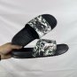 Collection 60 Benassi Comfortable Daily Rubber Bottom Slippers Black for Men and Wom