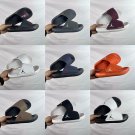 Collection 80 Break Slide slippers, simple black and white color scheme, synthetic