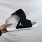 Collection 80 Break Slide slippers, simple black and white color scheme, synthetic