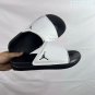 Collection 80 Break Slide slippers, simple black and white color scheme, synthetic