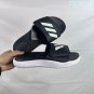 Collection 85 Adilette Alpha slippers, classic black and white color scheme+three