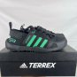 Collection 105 TERREX DAROGA water wading shoes, black mesh upper+white three bar,