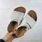 Collection 105Birkenstock black double strap sandals, made in Germany, with a suede leat
