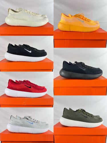 Collection 110The  FREE barefoot series sports shoes feature a mesh design and excel