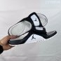 Collection 115 Hydro 12 slippers, made of white synthetic leather and gold Flyman
