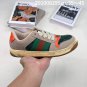Collection 120GUCCI versatile casual sports sneakers. Celebrity style Xiaohongshu popula