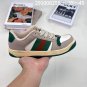 Collection 120GUCCI versatile casual sports sneakers. Celebrity style Xiaohongshu popula