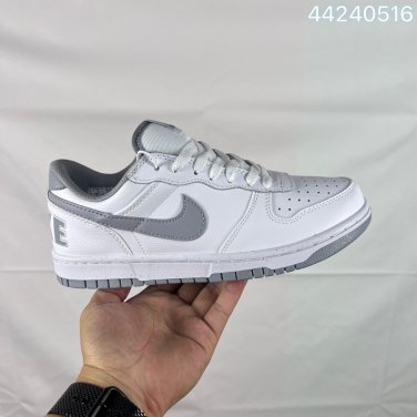 Collection 140 Gamma Force white gray color board shoes with lychee patterned leathe
