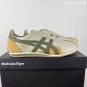 Collection 140Guizuka Tiger black gold retro running shoes, black leather+suede splicing