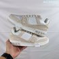 Collection 150LV Vuitton sneakers, classic Monogram presbyopia+milk tea color, low-key y