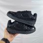 Collection 150LV Vuitton sneakers, classic Monogram presbyopia+milk tea color, low-key y