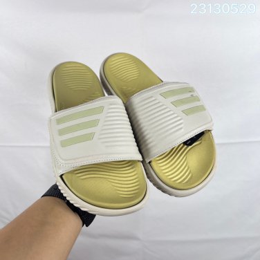 eighty-five Adilette Alpha slippers, classic black and white color scheme+three ba_1188
