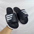eighty-five Adilette Alpha slippers, classic black and white color scheme+three ba_1192